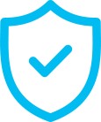 shield with check mark on it