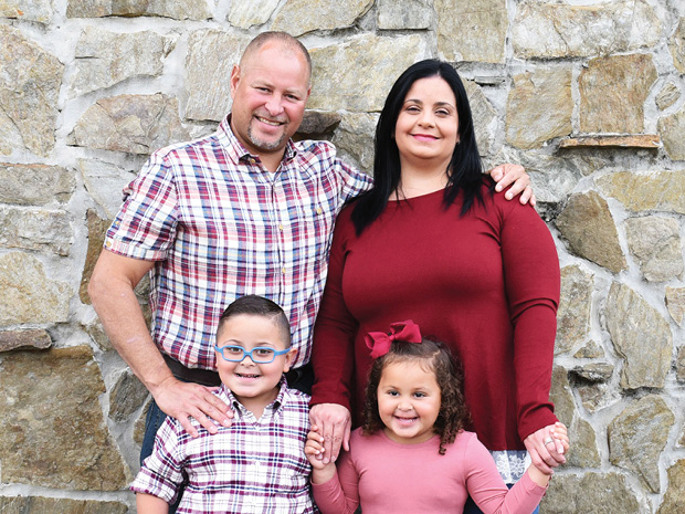 Michelle Hernández, Farley Electrical Design supervisor, and her husband seek to pass their Puerto Rican traditions on to their children.