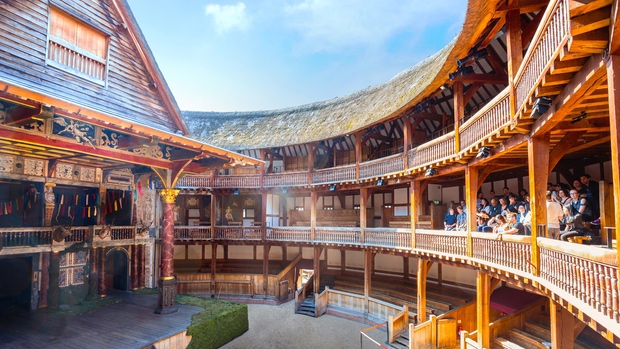 Modern reconstruction of Shakespeare's Globe Theatre