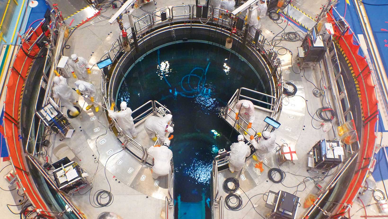 The reactor during a refueling outage at Plant Hatch