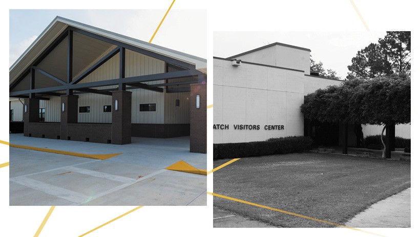 Plant Hatch Energy Education Center (Now on the left and before on the right)