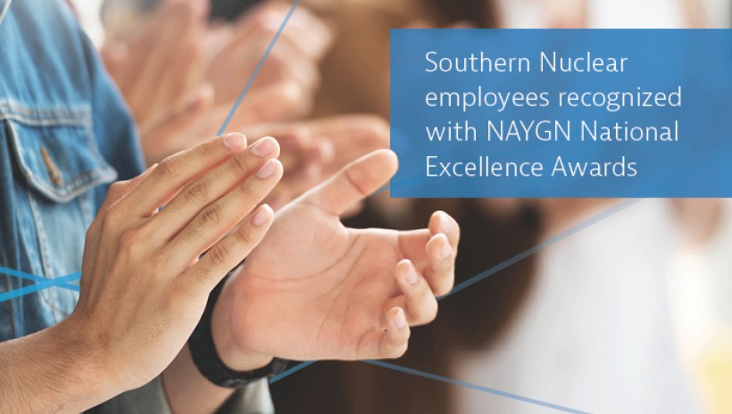 Six Southern Nuclear Employees recognized by NAYGN