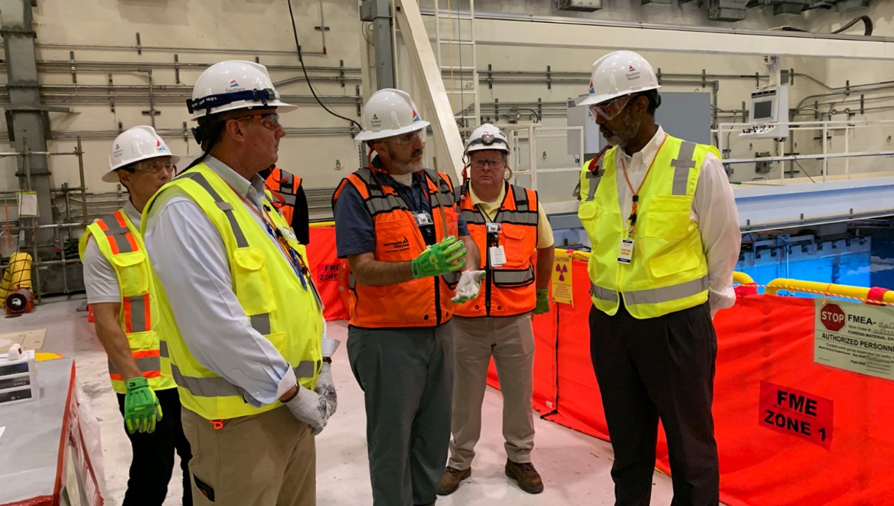 William D. Magwood IV, Director-General of the NEA visited Southern Nuclear